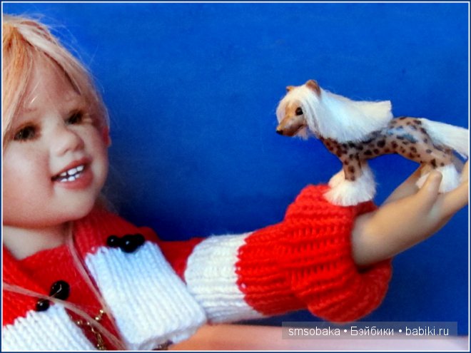 Лилечка Annette Himstedt на выставке собак "Евразия 2014"