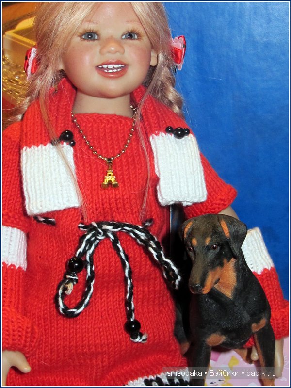 Лилечка Annette Himstedt на выставке собак "Евразия 2014"