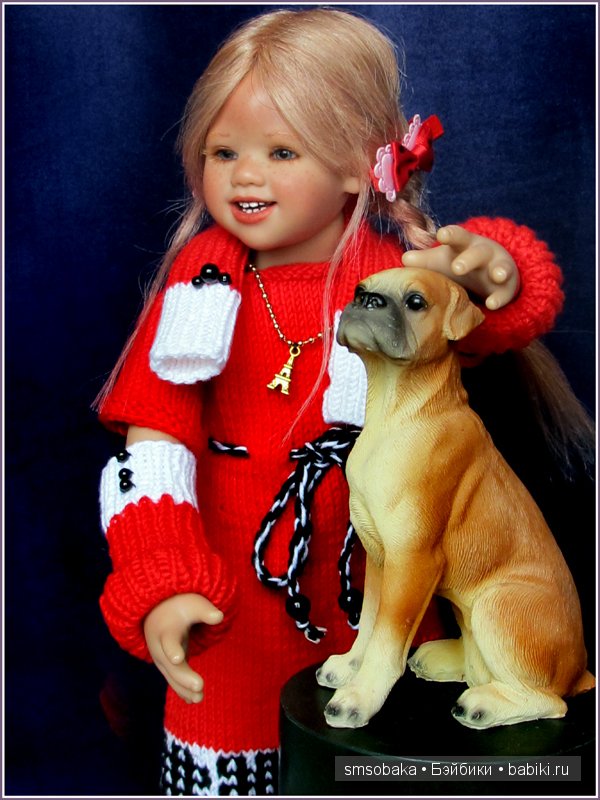 Лилечка Annette Himstedt на выставке собак "Евразия 2014"