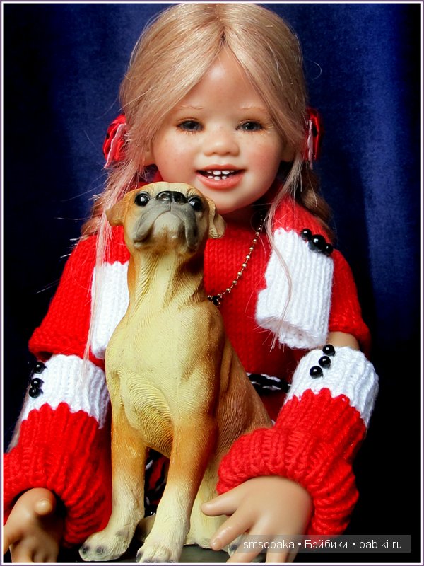 Лилечка Annette Himstedt на выставке собак "Евразия 2014"