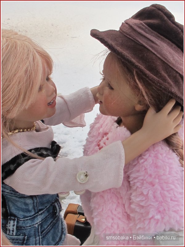 Встреча Лили и Юты. Куклы Annette Himstedt (фото 9)