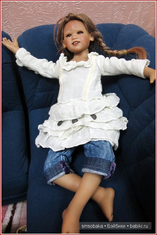 Встреча Лили и Юты. Куклы Annette Himstedt