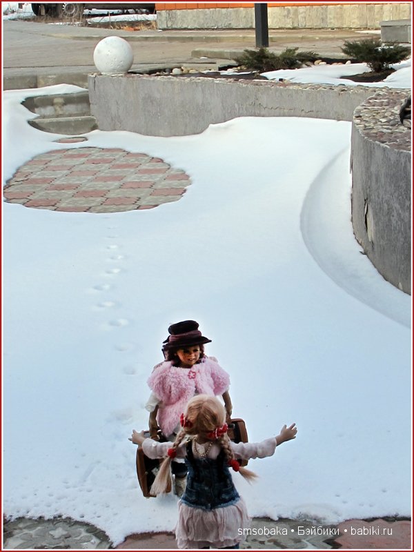 Встреча Лили и Юты. Куклы Annette Himstedt (фото 2)