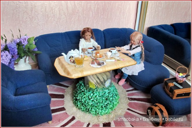 Встреча Лили и Юты. Куклы Annette Himstedt