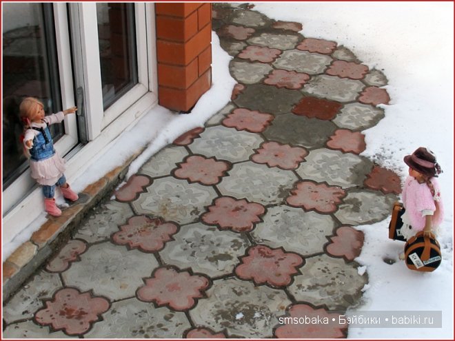 Встреча Лили и Юты. Куклы Annette Himstedt (фото 4)
