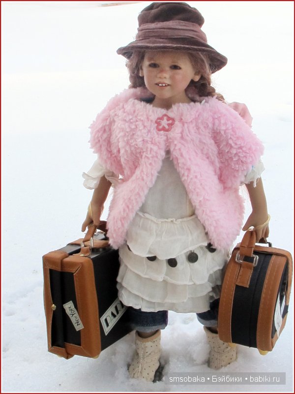 Встреча Лили и Юты. Куклы Annette Himstedt