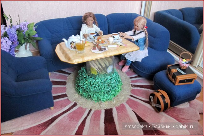 Встреча Лили и Юты. Куклы Annette Himstedt