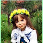 Девочка-весна поздравляет с Днём Победы!