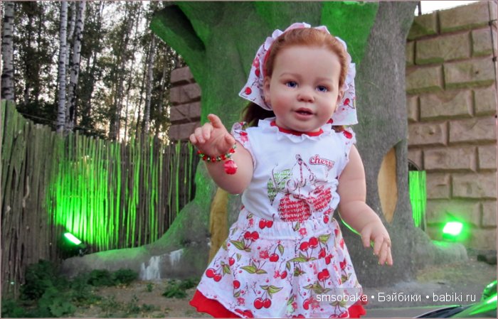 Мэри – cherry, моя любимая вишенка в парке "Глория". Последний день уходящего лета