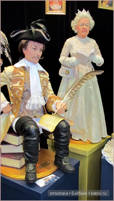 Осенняя выставка кукол на Тишинке 2015. 11 Международный Салон кукол