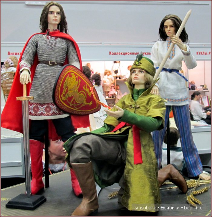 Осенняя выставка кукол на Тишинке 2015. 11 Международный Салон кукол