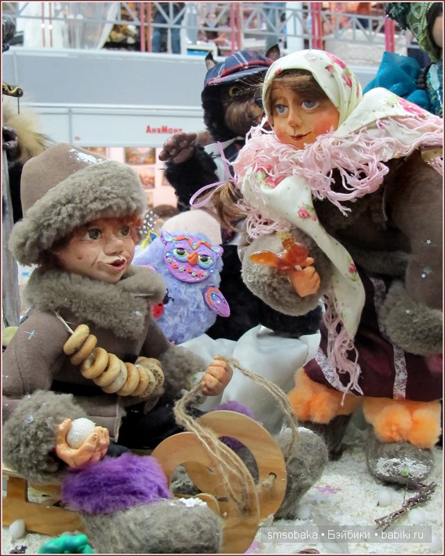 Осенняя выставка кукол на Тишинке 2015. 11 Международный салон кукол