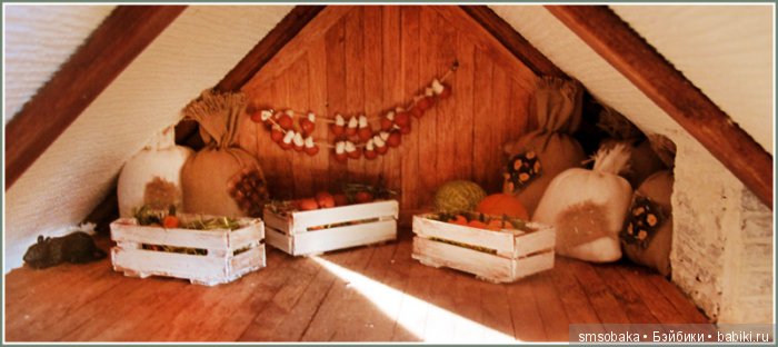 Юбилей 5 лет на Бейбиках. Румбокс своими руками - деревенский домик (фото 4)