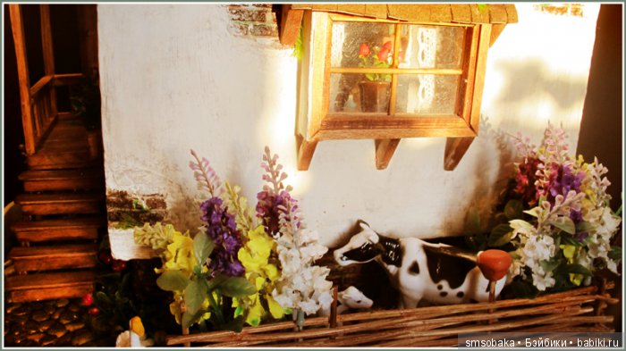 Юбилей 5 лет на Бейбиках. Румбокс своими руками - деревенский домик (фото 3)