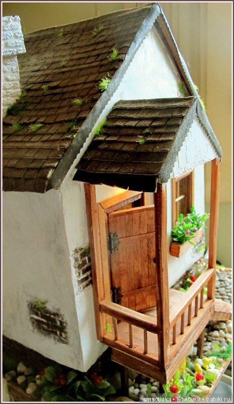 Юбилей 5 лет на Бейбиках. Румбокс своими руками - деревенский домик