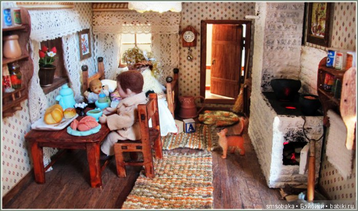 Юбилей 5 лет на Бейбиках. Румбокс своими руками - деревенский домик