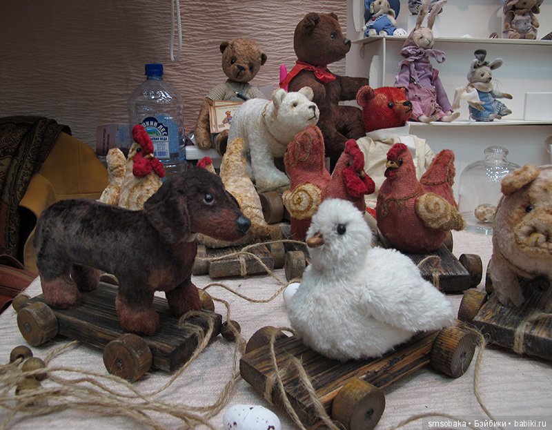 Весенняя выставка мишек на Тишинке 2018 моими глазами- часть 3