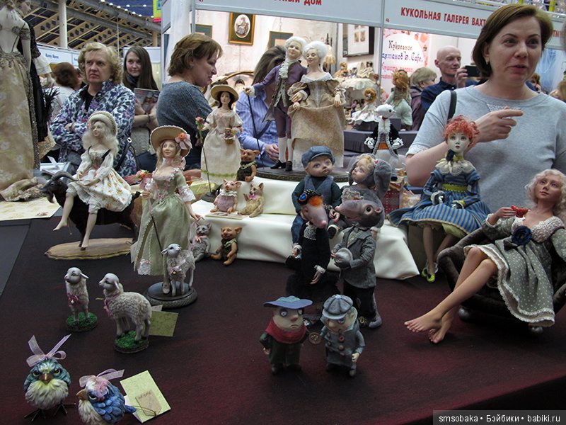 Весенняя выставка мишек на Тишинке 2018 моими глазами- часть 2