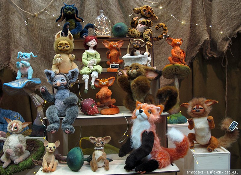 Весенняя выставка мишек на Тишинке 2018 моими глазами- часть 3