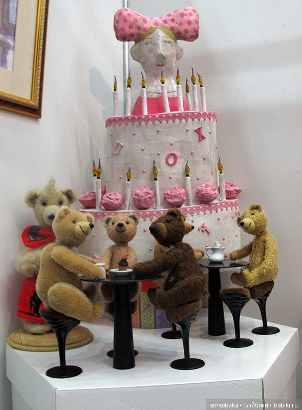 Весенняя выставка мишек на Тишинке 2018 моими глазами- часть 3