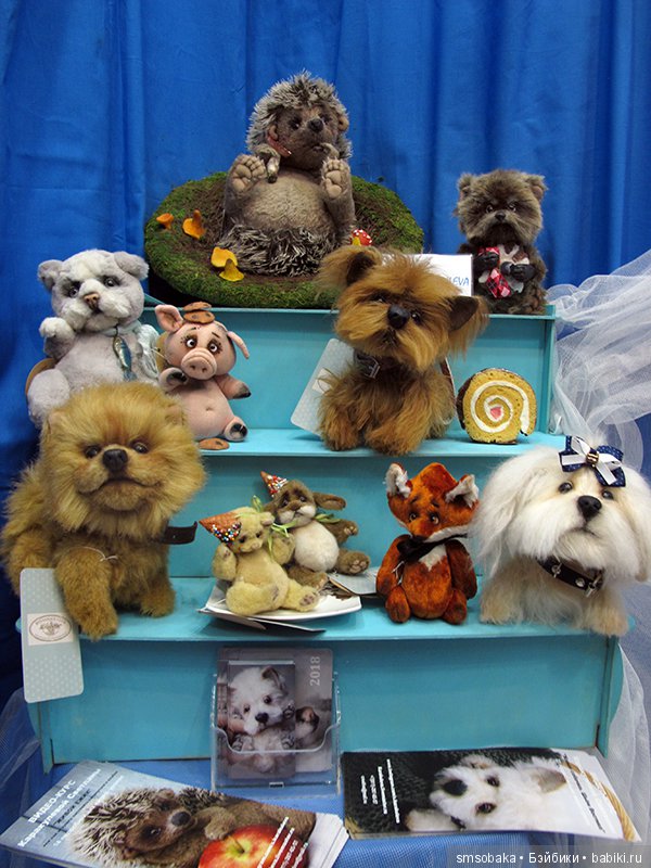 Весенняя выставка мишек на Тишинке 2018 моими глазами- часть 2