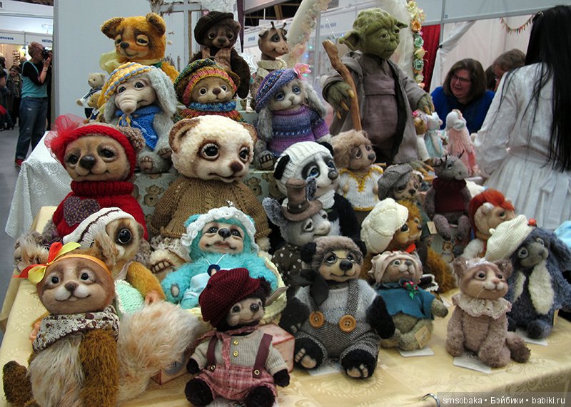 Весенняя выставка мишек на Тишинке 2018 моими глазами- часть 2