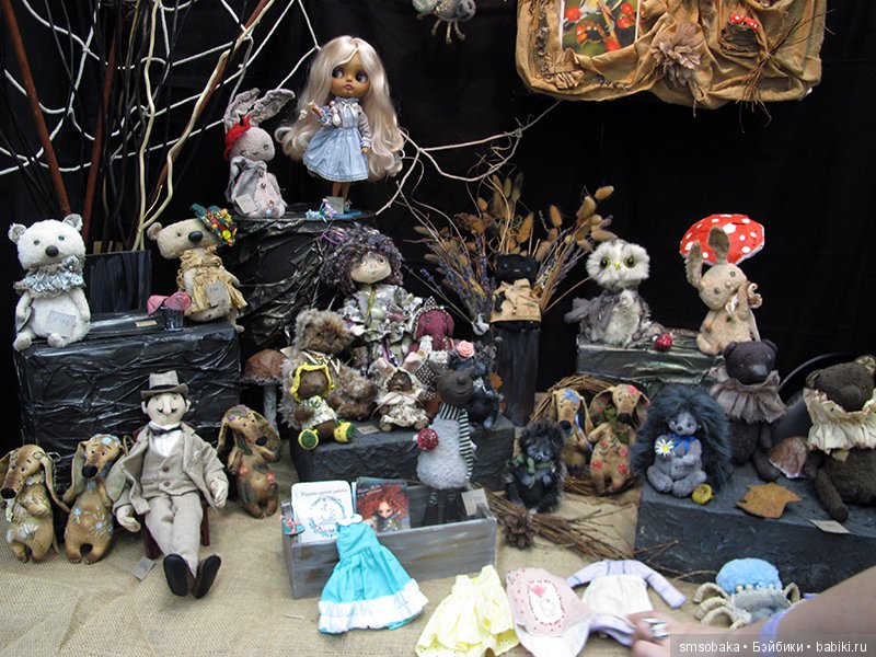 Весенняя выставка мишек на Тишинке 2018 моими глазами- часть 3