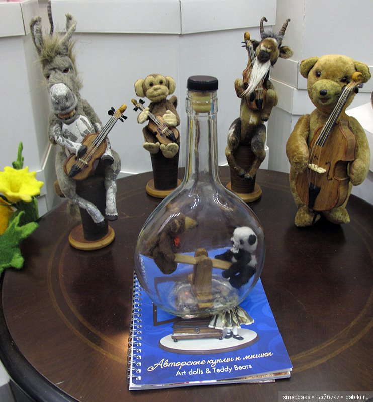 Весенняя выставка мишек на Тишинке 2018 моими глазами- часть 3