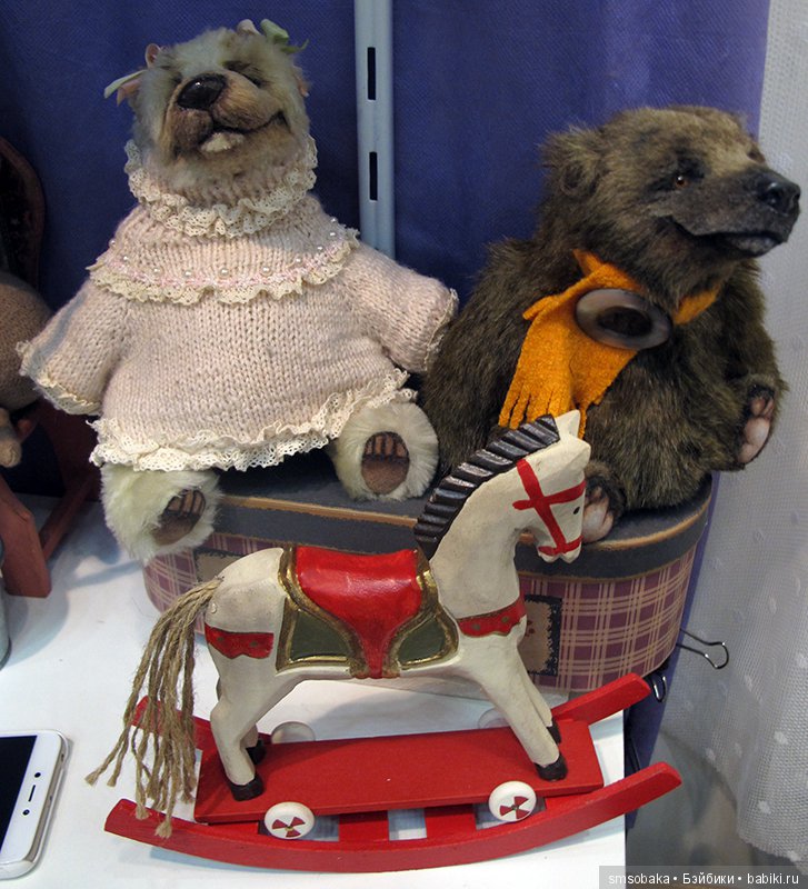 Весенняя выставка мишек на Тишинке 2018 моими глазами- часть 4