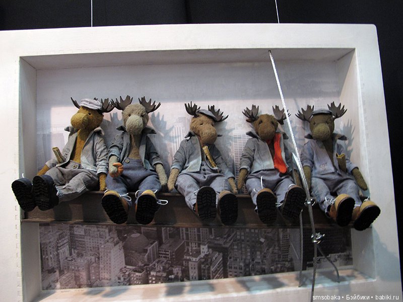 Весенняя выставка мишек на Тишинке 2018 моими глазами- часть 2