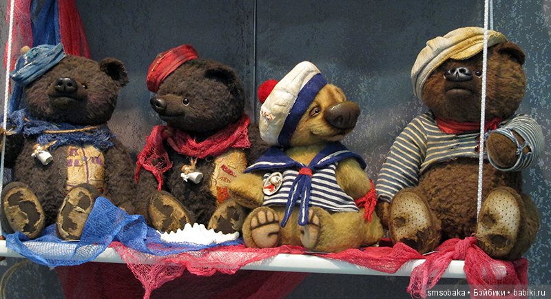 Весенняя выставка мишек на Тишинке 2018 моими глазами- часть 3