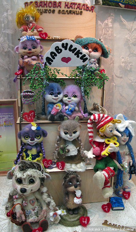 Весенняя выставка мишек на Тишинке 2018 моими глазами- часть 3