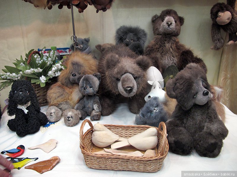 Весенняя выставка мишек на Тишинке 2018 моими глазами- часть 2