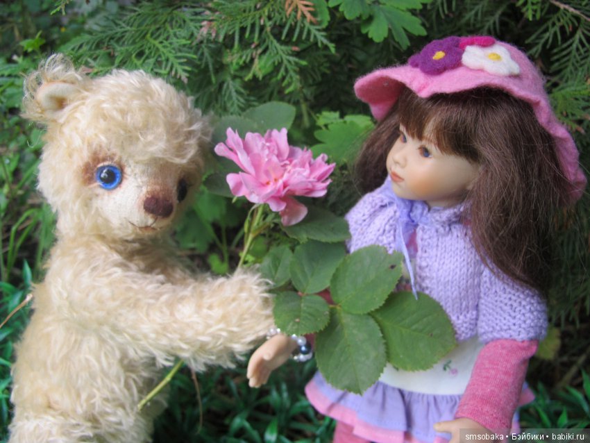 Мишка Михаэлла играет в песочнице | Бэйбики Мишка Михаэлла играет в песочнице (фото 2)