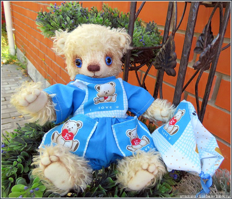 Мишка Михаэлла играет в песочнице | Бэйбики Мишка Михаэлла играет в песочнице (фото 4)