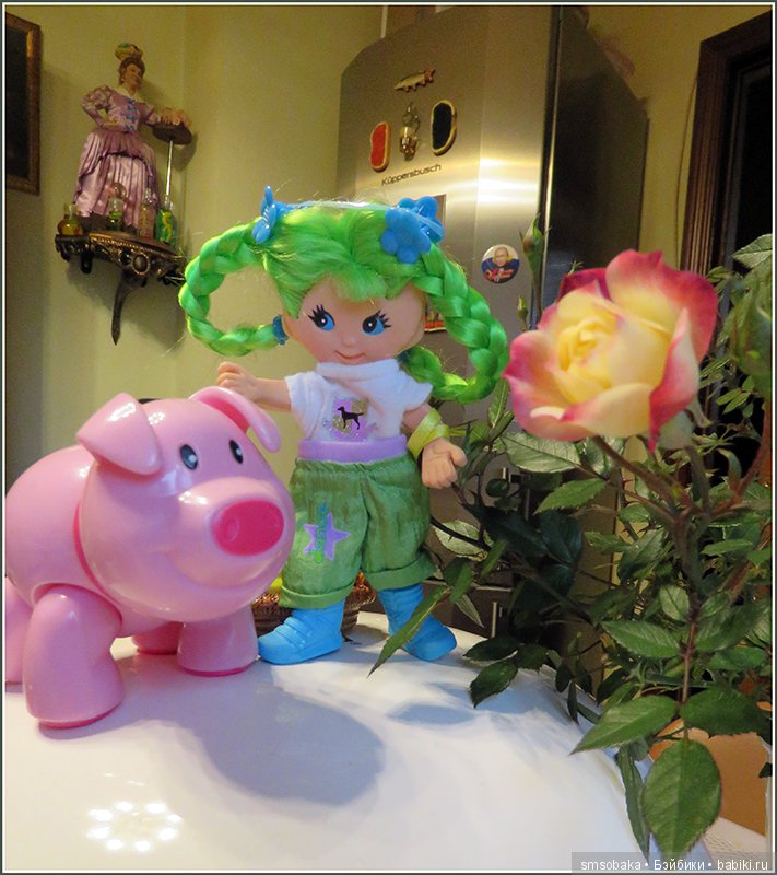 Пилюлька от хандры, плоская куколка | Бэйбики Пилюлька от хандры, плоская куколка