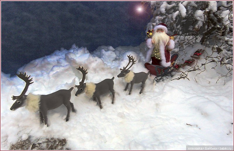 Димулька в зимней колясочке