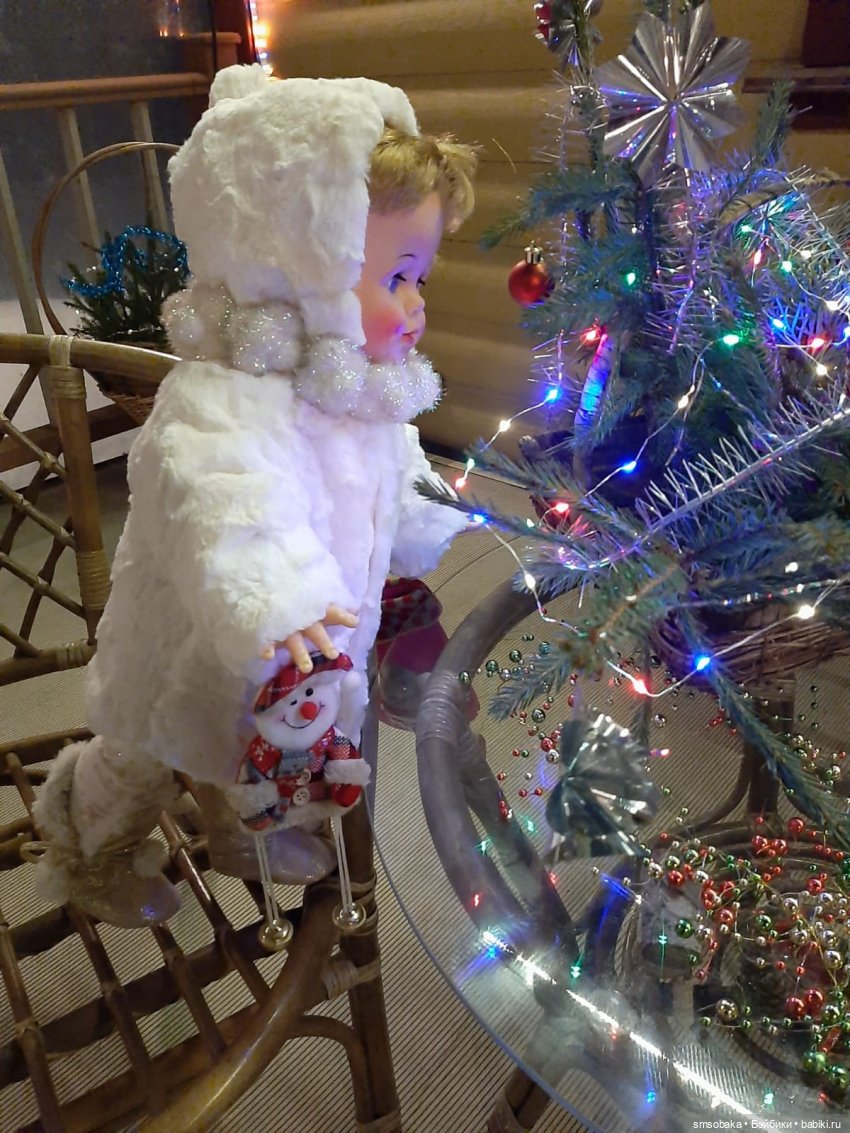 Киси была Снегурочкой в Новый 2022 Год