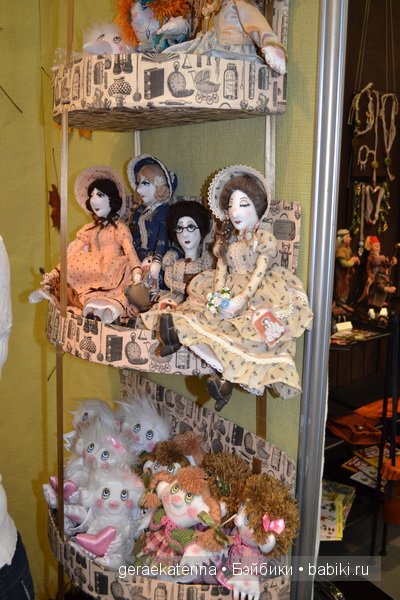 9 Международный Салон авторских кукол на Тишинке в Москве 2013 (часть 1)