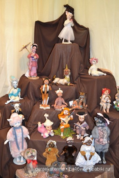 9 Международный Салон авторских кукол на Тишинке в Москве