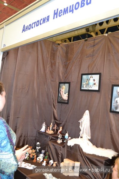 9 Международный Салон авторских кукол на Тишинке в Москве