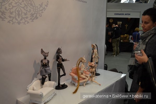 9 Международный Салон авторских кукол на Тишинке в Москве