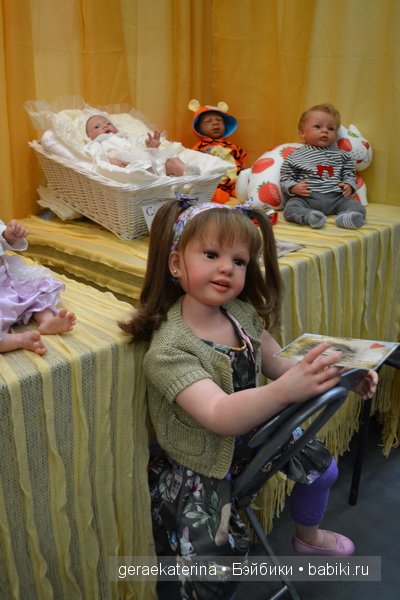 9 Международный Салон кукол на Тишинке в Москве