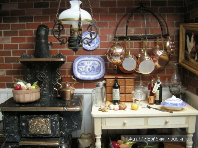 Кукольная миниатюра в масштабе 1:12