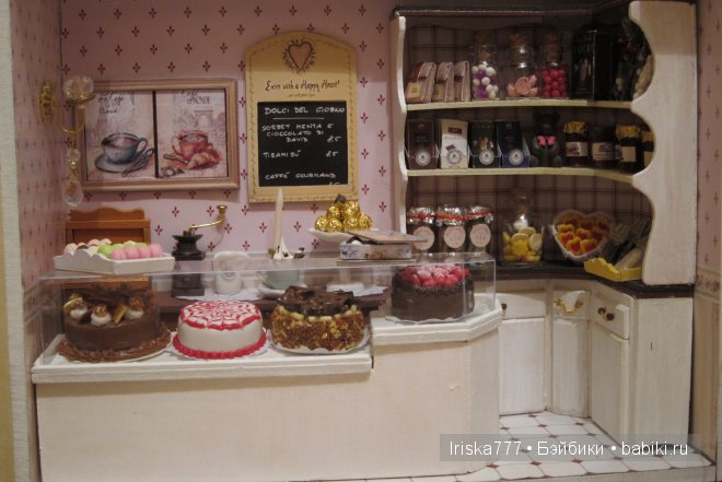 Мои магазины - кукольная миниатюра в масштабе 1:12