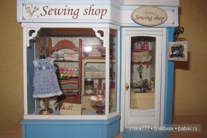 Мои магазины - кукольная миниатюра в масштабе 1:12