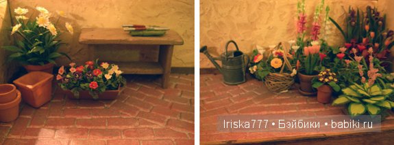 Кукольная миниатюра. Домики в стиле кантри от Pat Balags