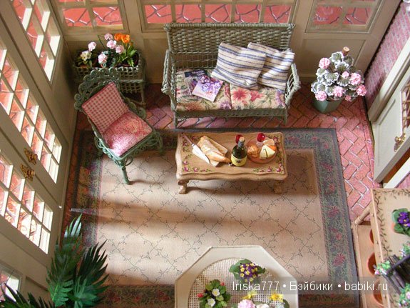 Кукольная миниатюра. Домики в стиле кантри от Pat Balags