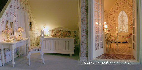 Кукольная миниатюра. Домики в стиле кантри от Pat Balags