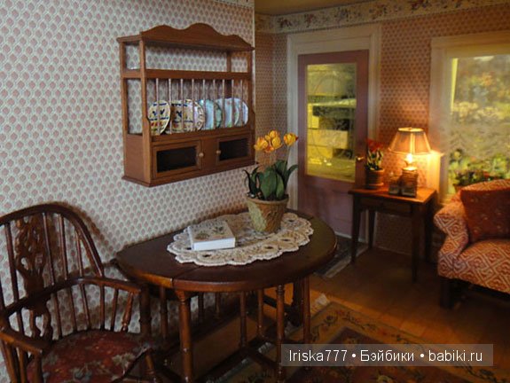 Кукольная миниатюра. Домики в стиле кантри от Pat Balags (фото 3)